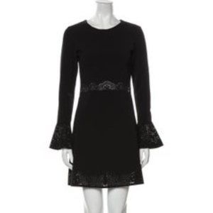 Parker Sonoma Laser Cut Bell Dress Black